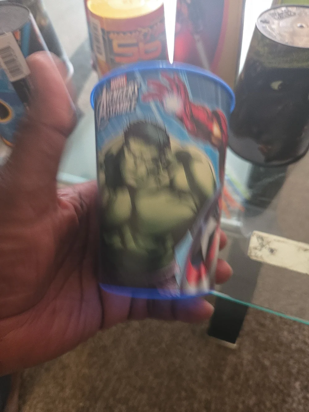 Lot Of 9 Disney Marvel & DC Themed Party Favor Reusable Cups - Assorted Colors